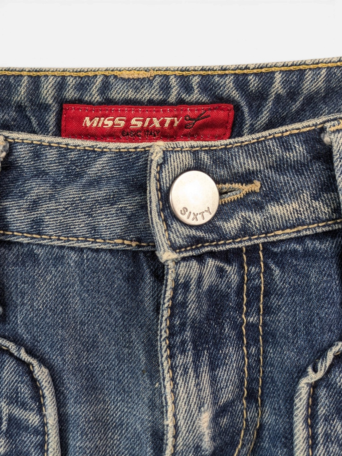 Miss Sixty low waist flared jeans (2000s)