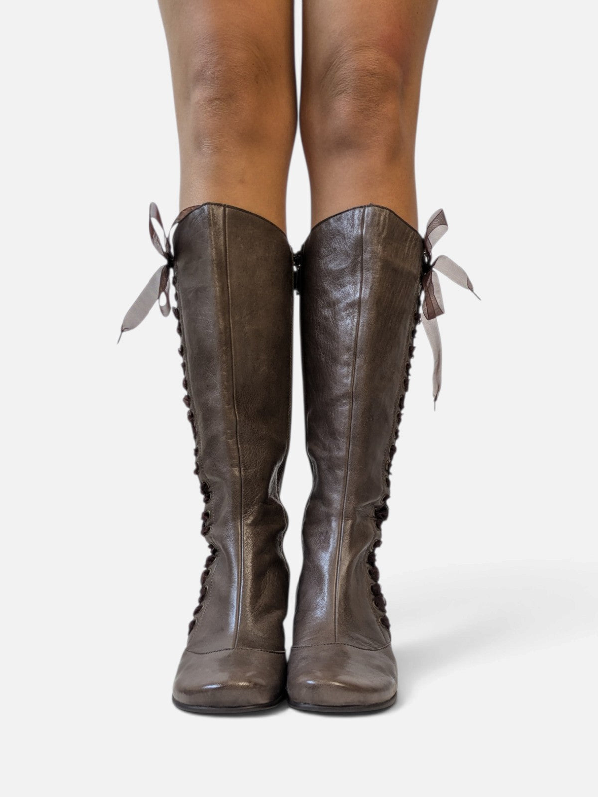 Victorian lace-up boots (2000s)