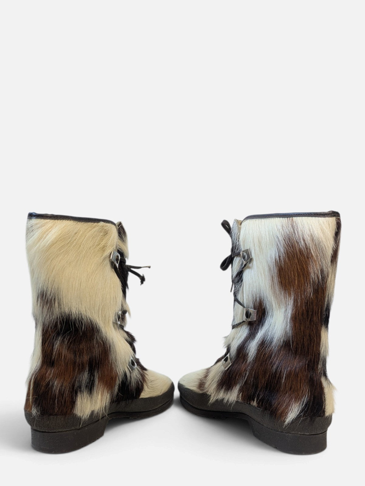 Fur après-ski snow boots (90s)