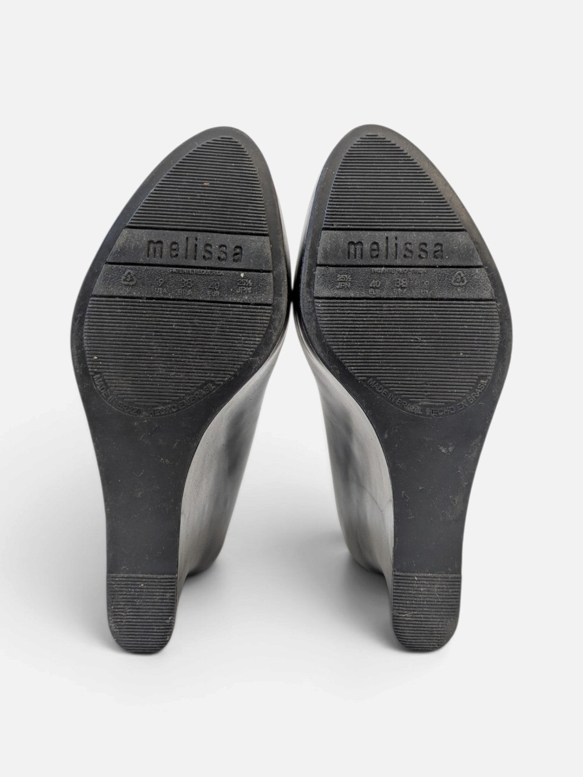 Melissa sculptural lace-up wedges (2000s)
