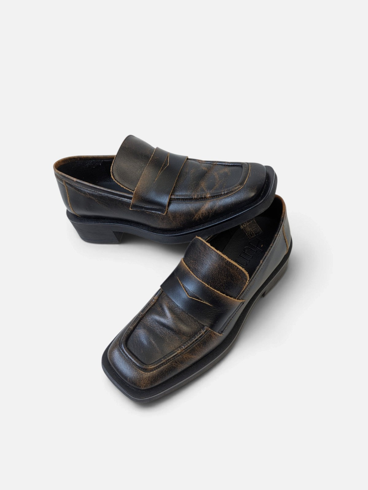 Vintage leather loafers (2000s)