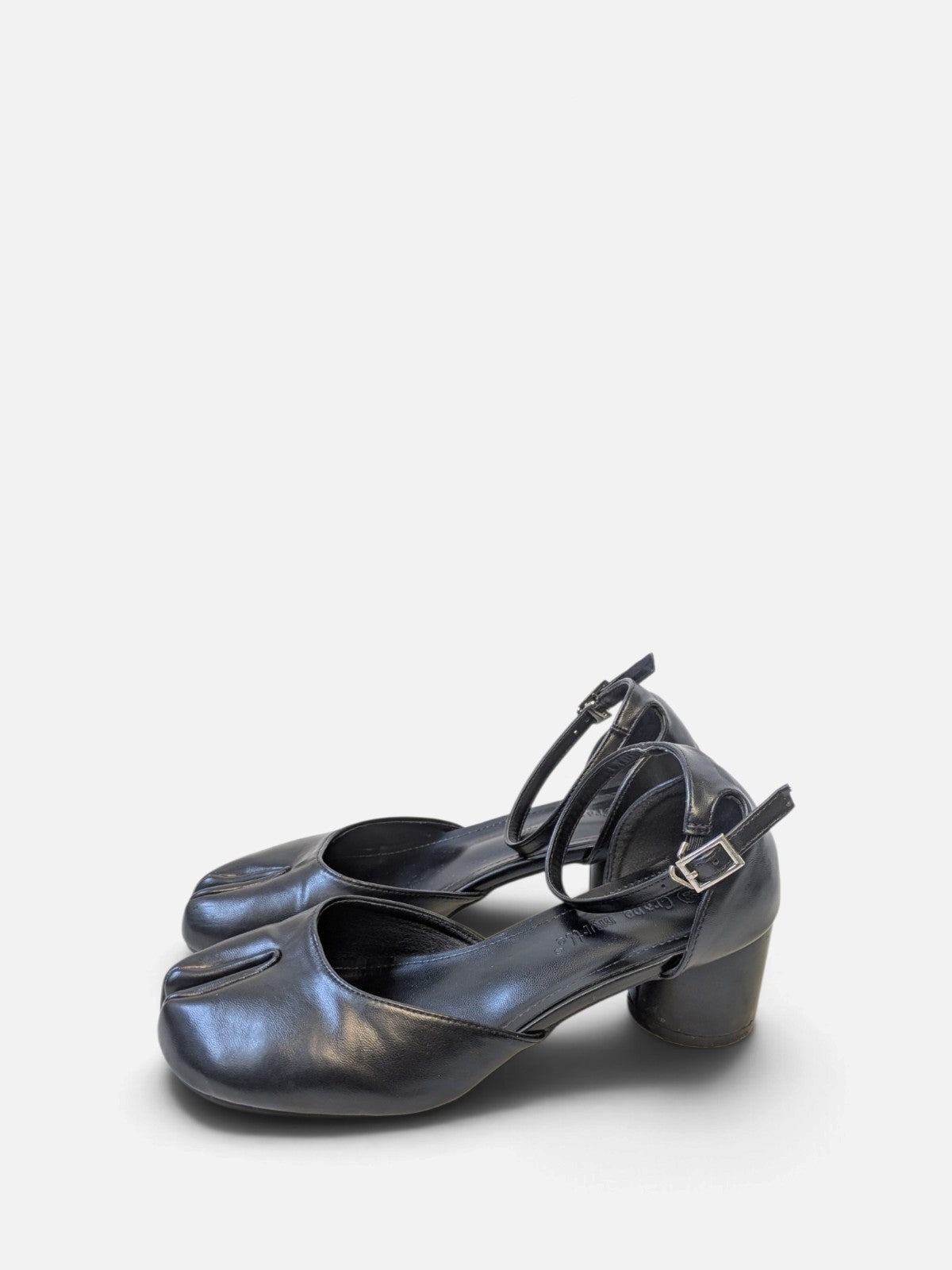 Tabi mary jane shoes with block heel