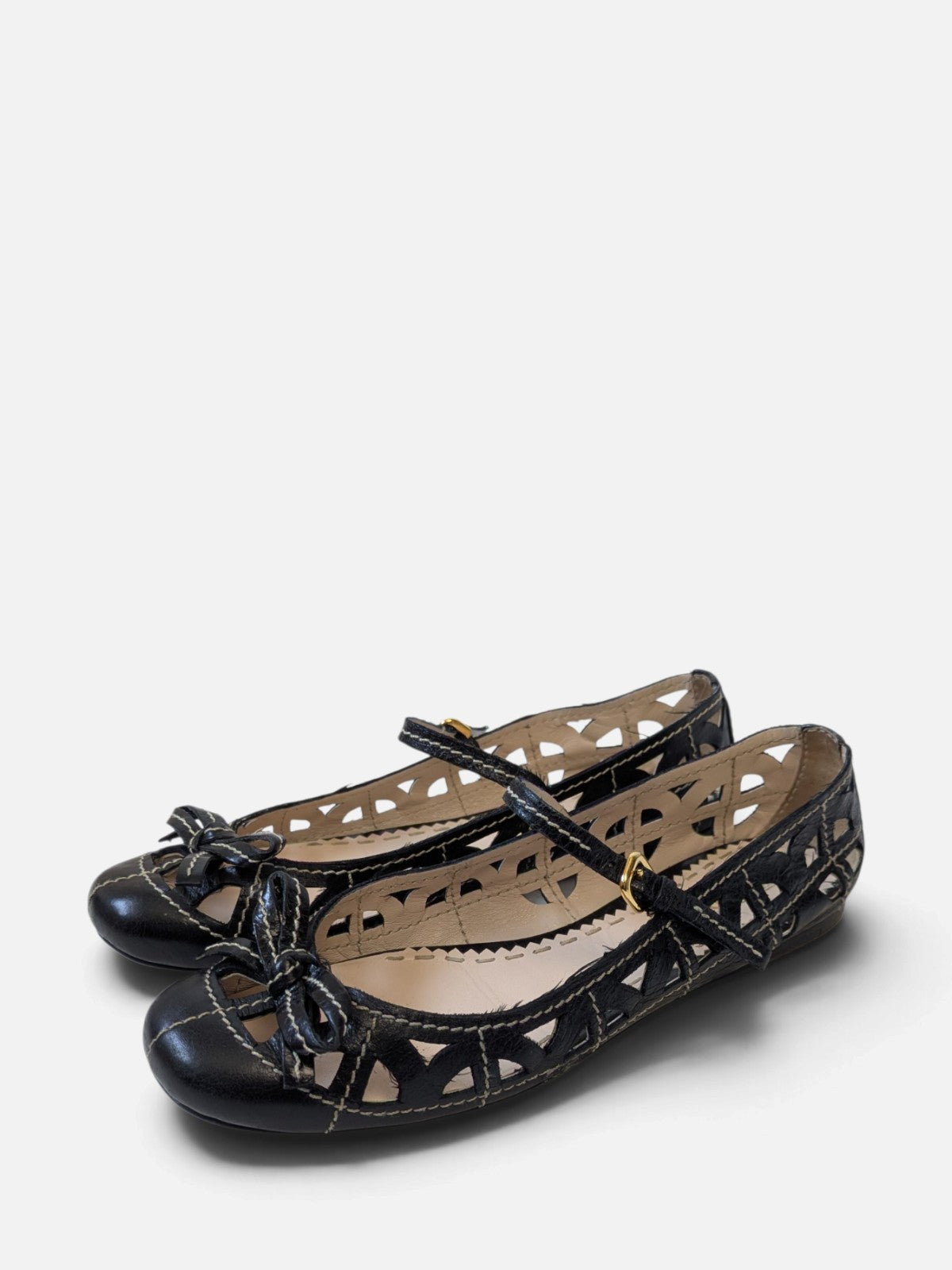Prada Mary Jane ballet flats (2000s)