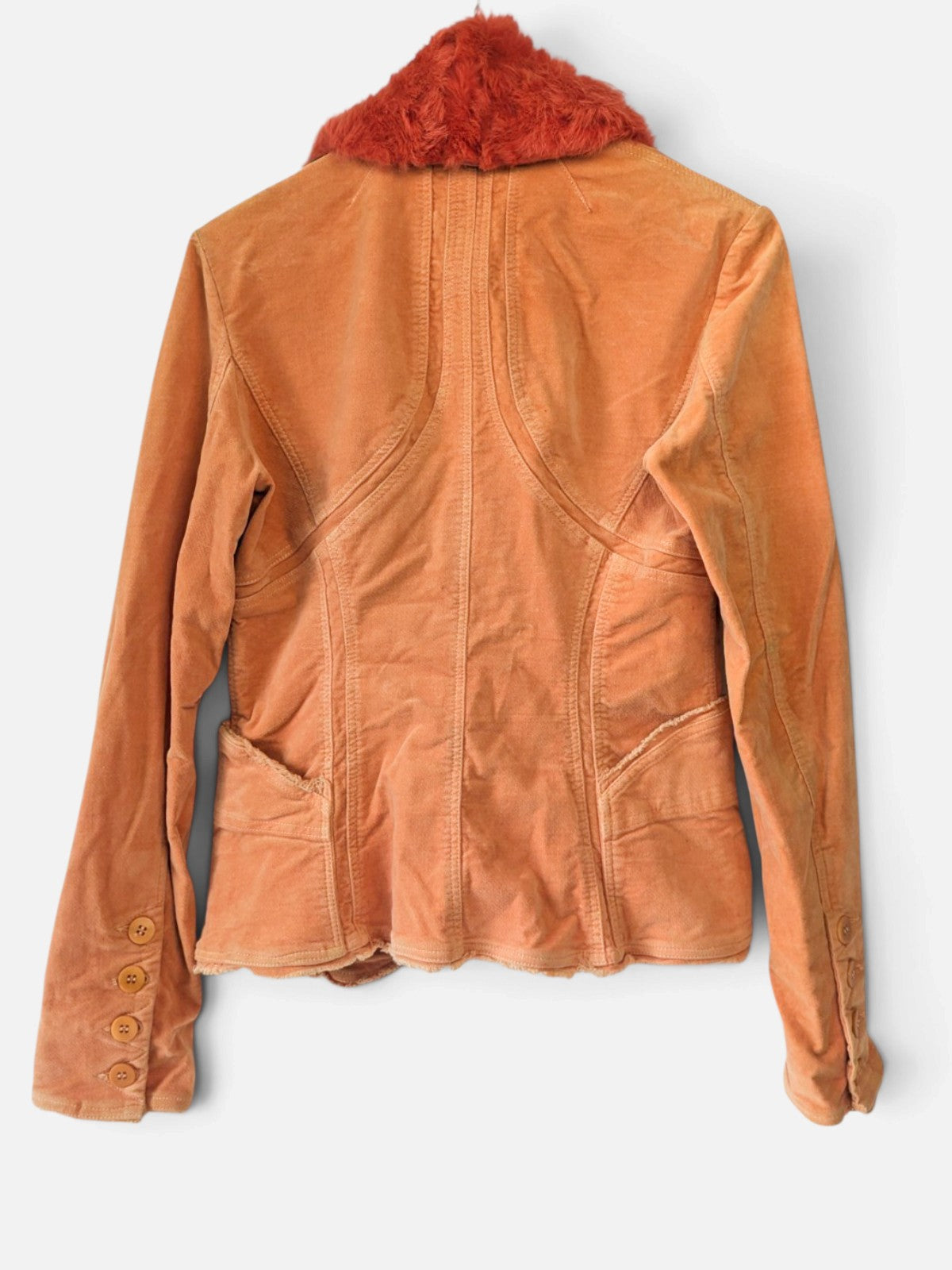 Goya blazer with detachable fur collar (2000s)