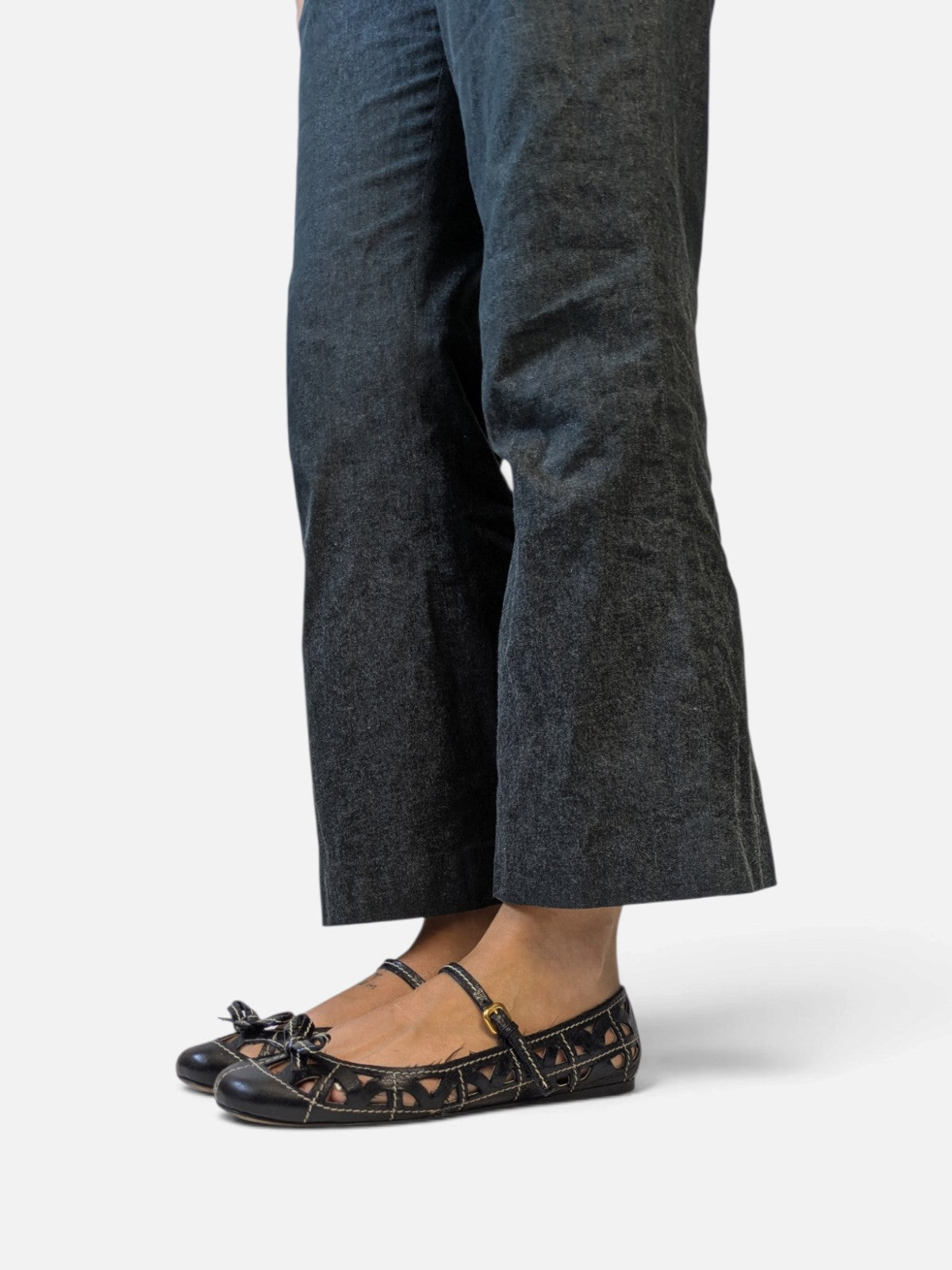 Prada Mary Jane ballet flats (2000s)