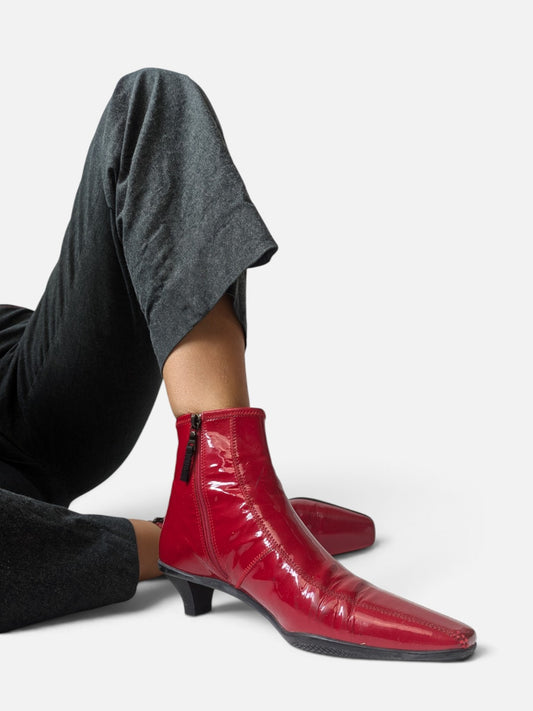 Prada kitten heel boots (2000s)
