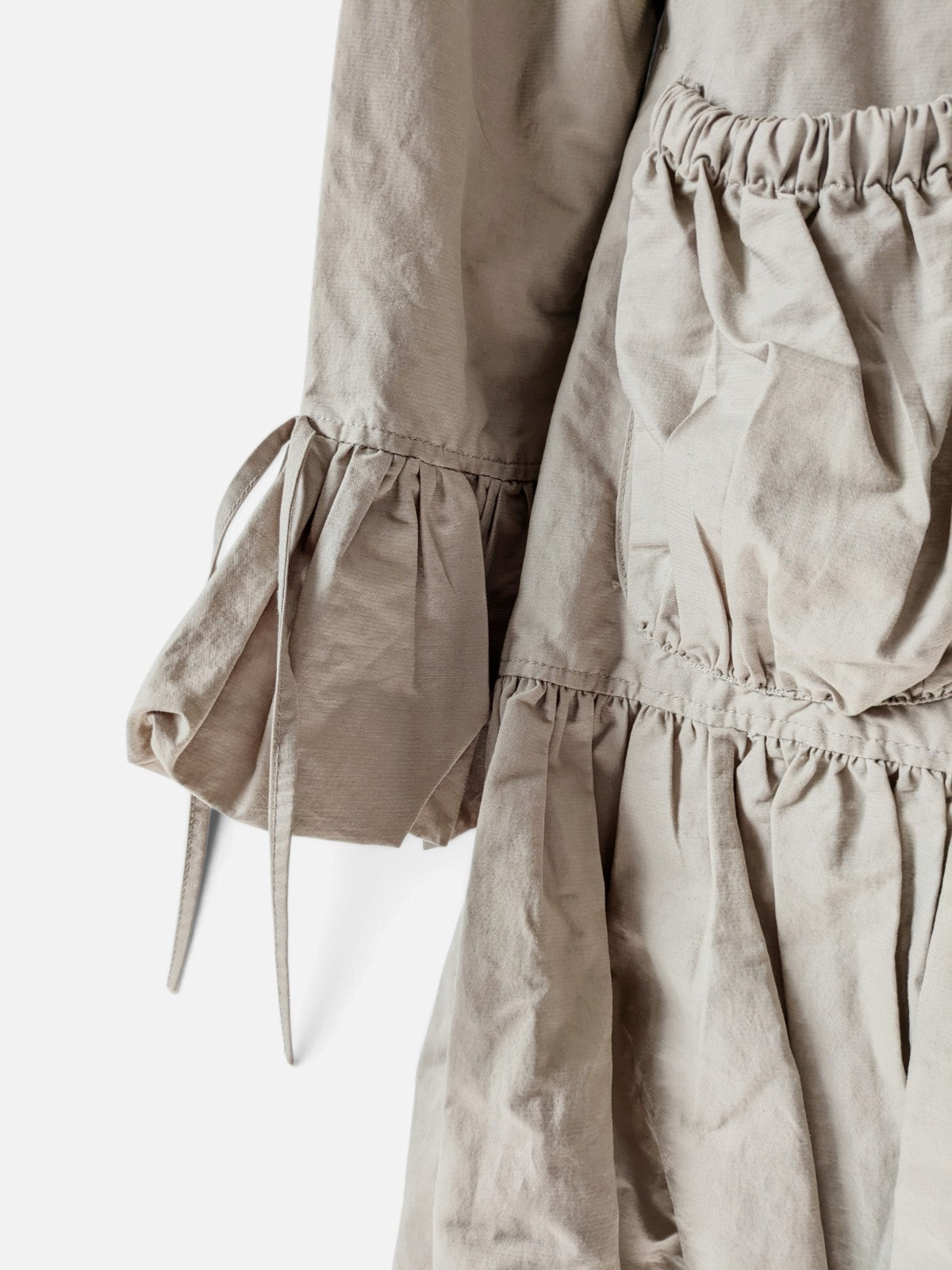 René Derhy sculptural balloon-hem parka (2000s)