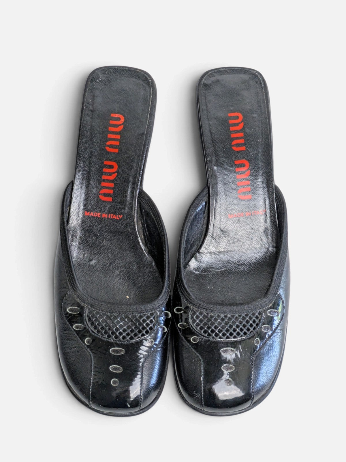 Miu Miu kitten heel mules (1999)