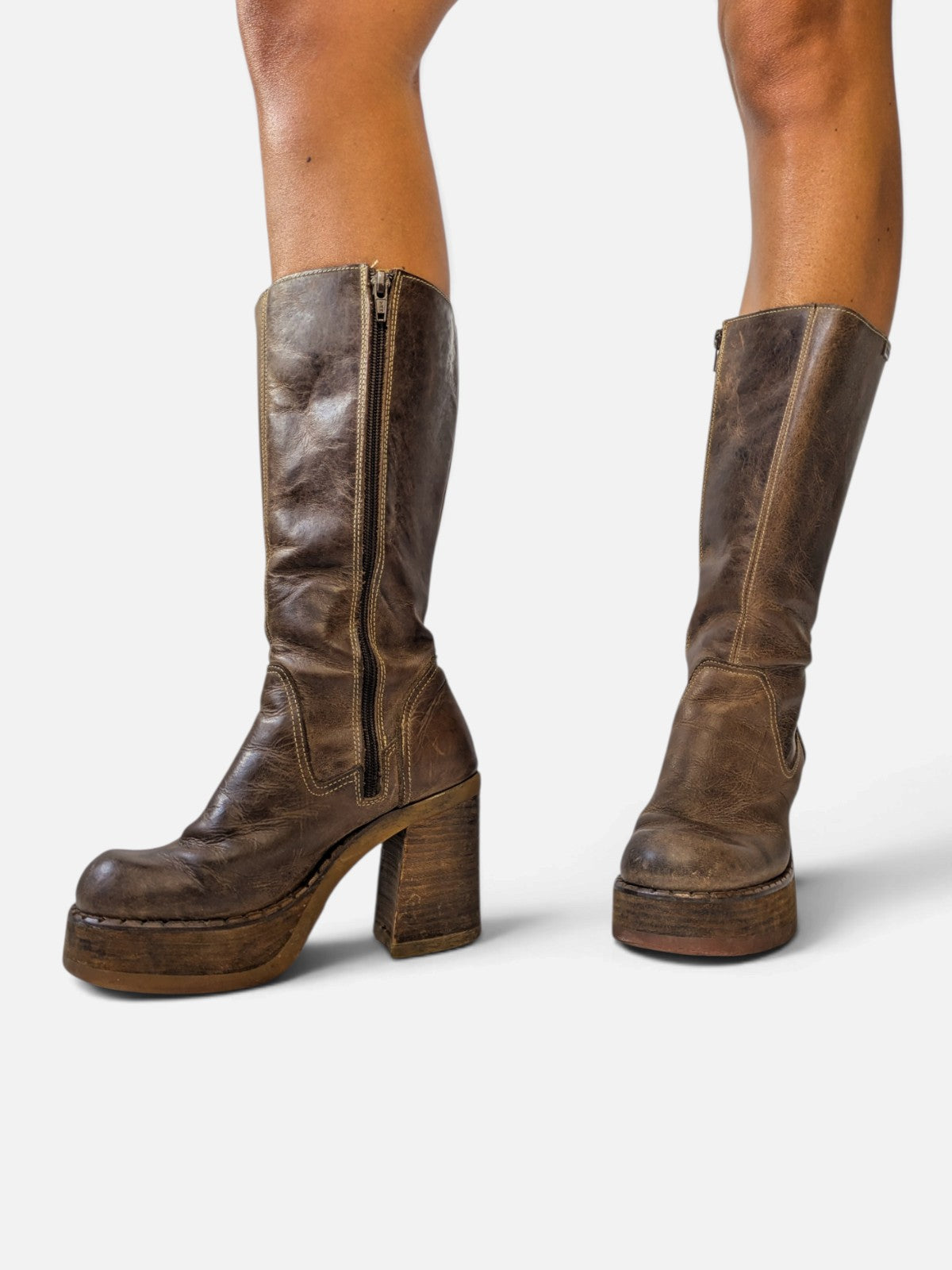Destroy chunky platform boots (90s)