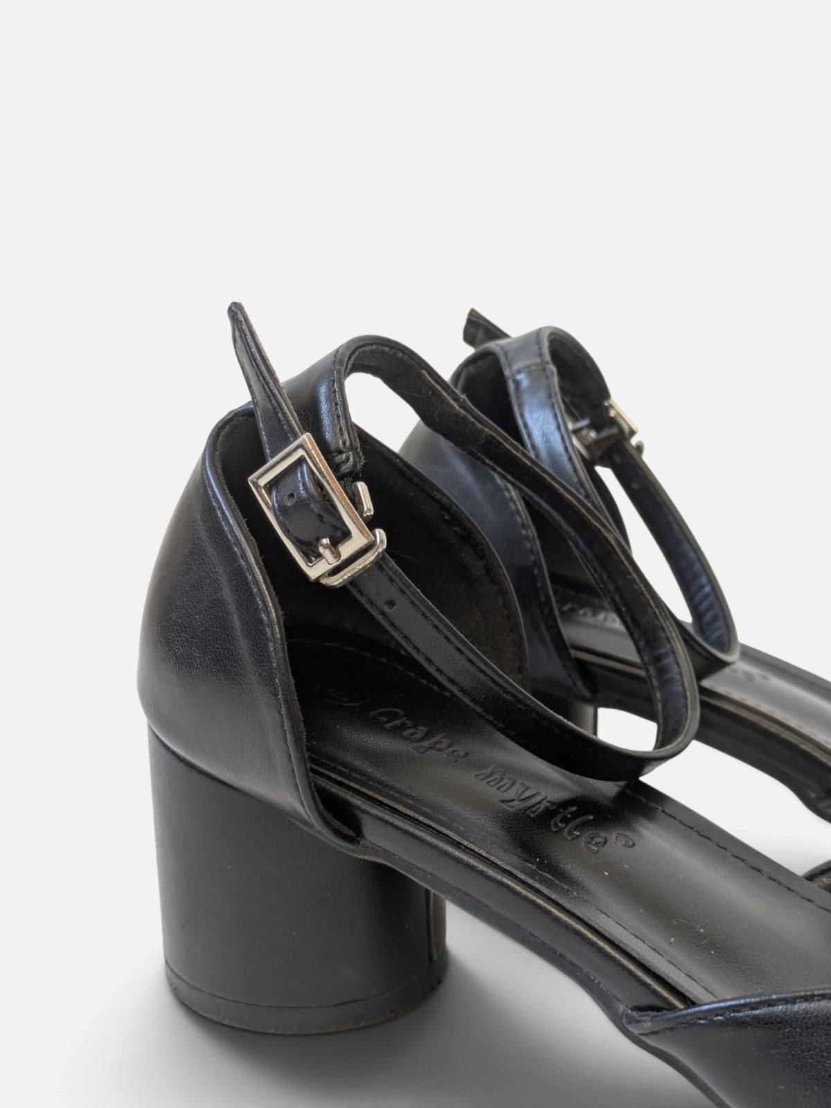 Tabi mary jane shoes with block heel