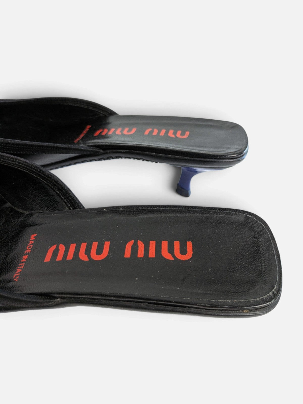 Miu Miu kitten heel mules (1999)