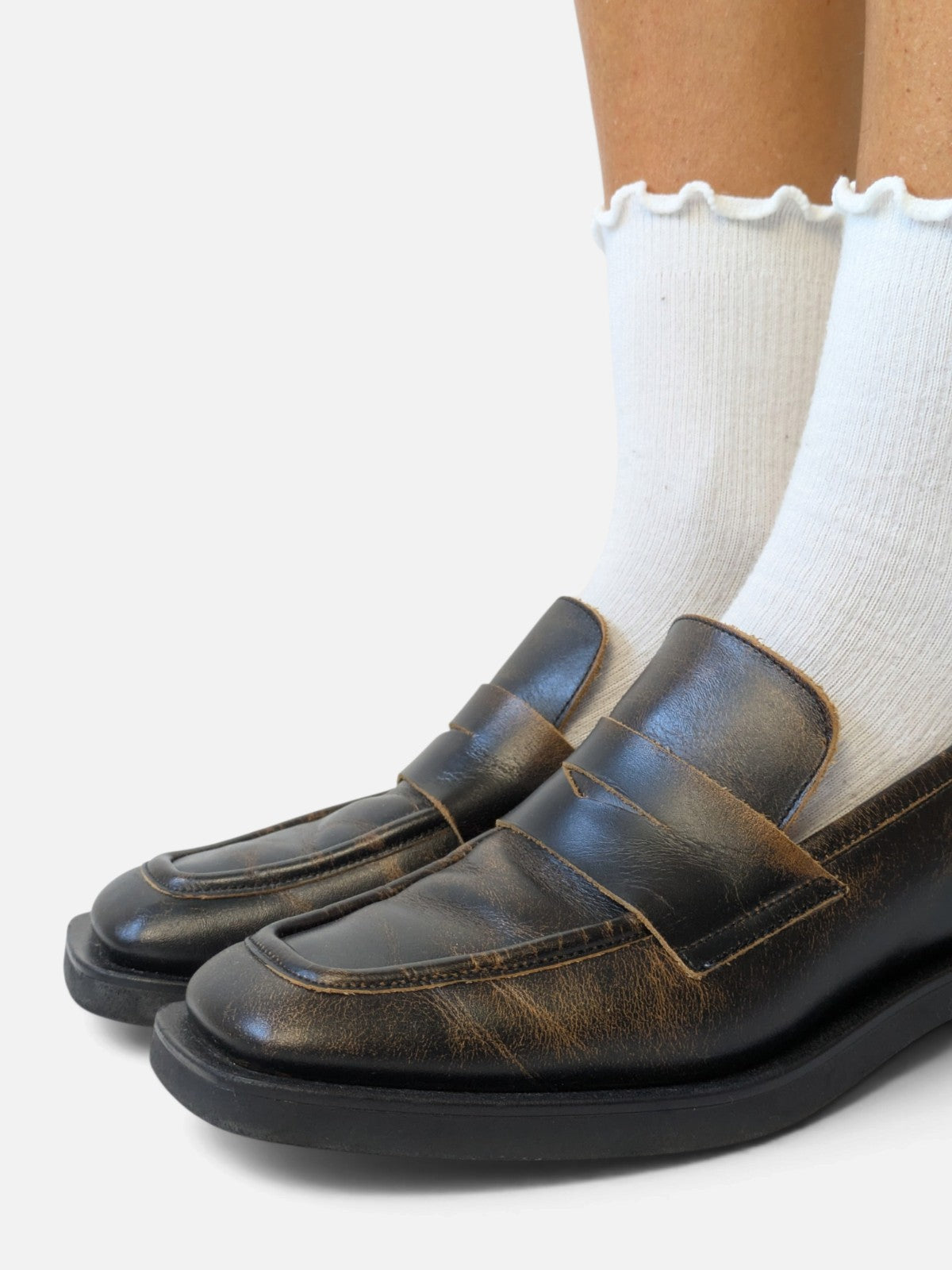 Vintage leather loafers (2000s)
