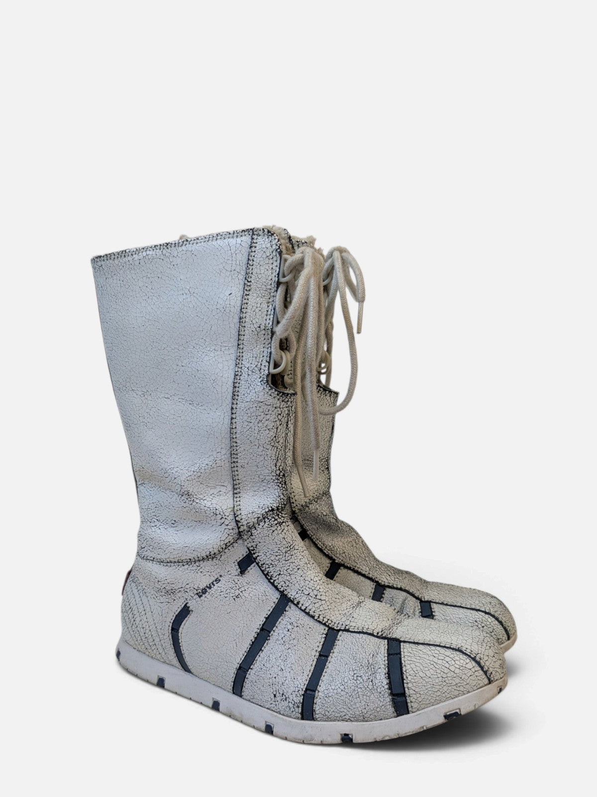 Levi's vintage sneaker boots, shearling lined (90s)