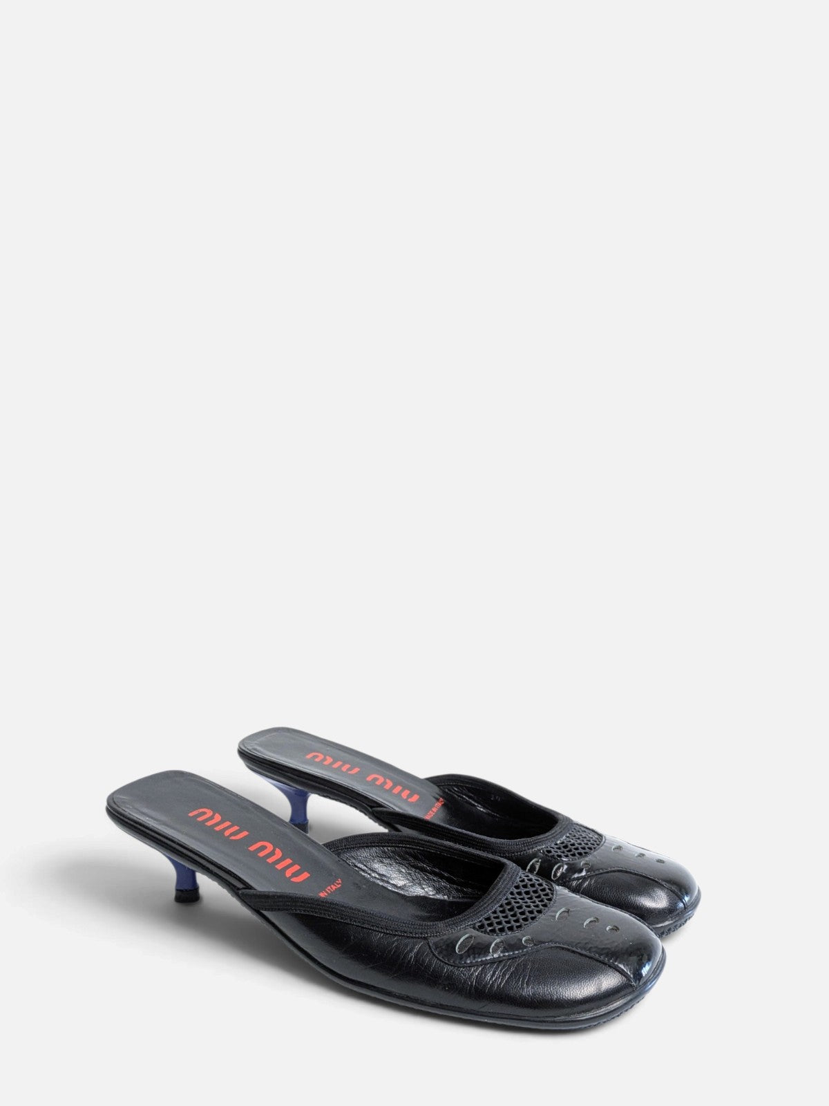 Miu Miu kitten heel mules (1999)