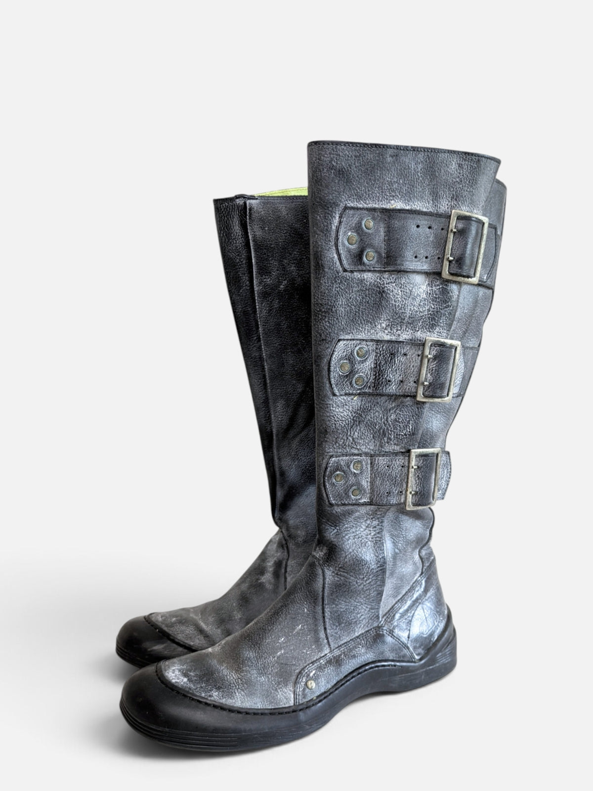 Industrial triple buckle boots (2000s)