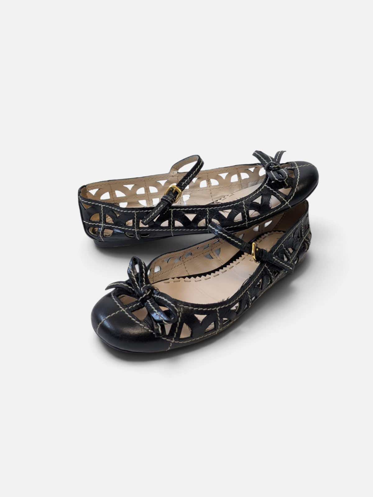 Prada Mary Jane ballet flats (2000s)