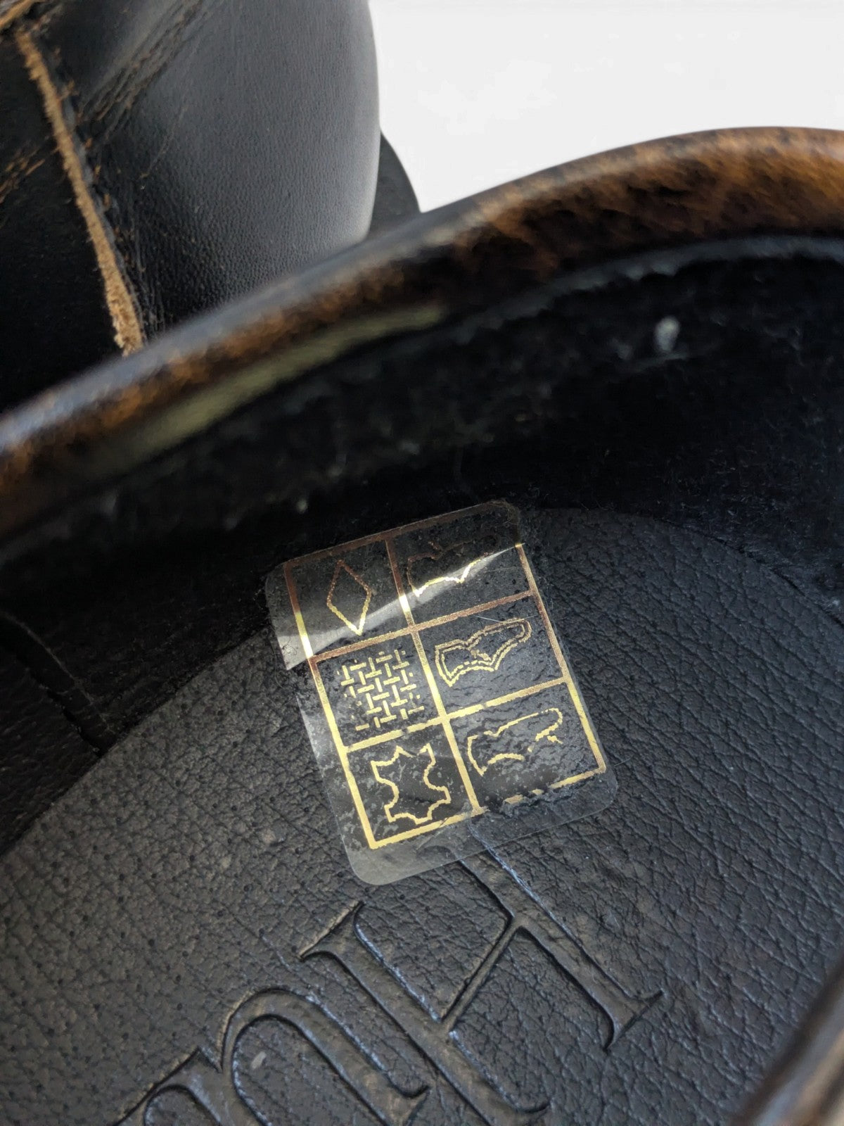 Vintage leather loafers (2000s)