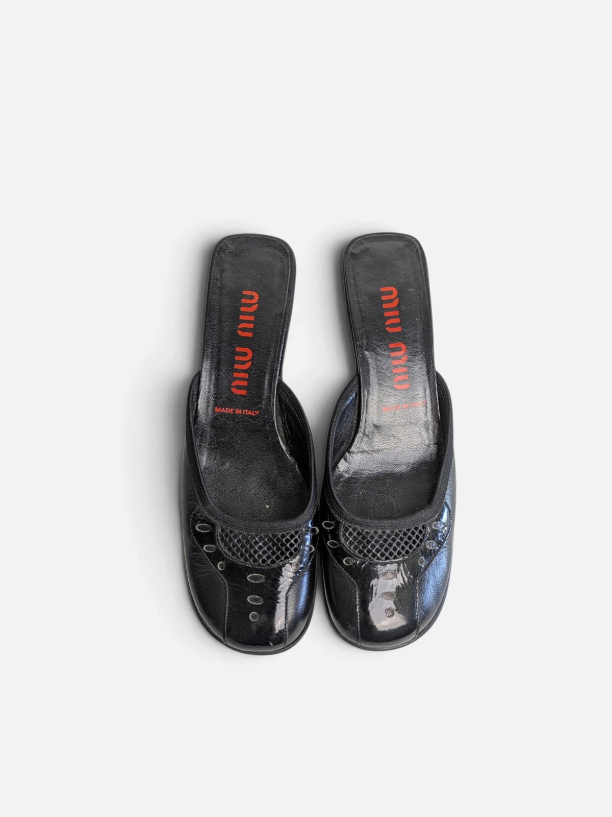 Miu Miu kitten heel mules (1999)