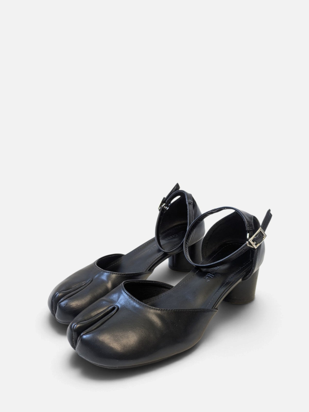 Tabi mary jane shoes with block heel
